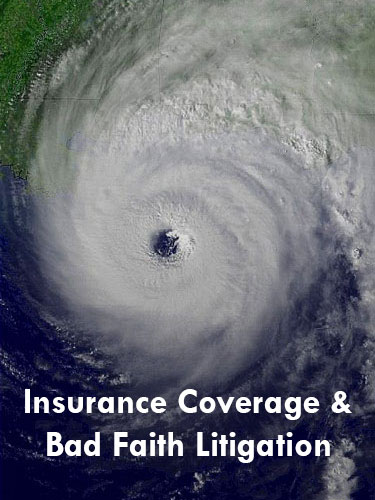 Insurance Coverage & Bad Faith Litigation Hurricane
